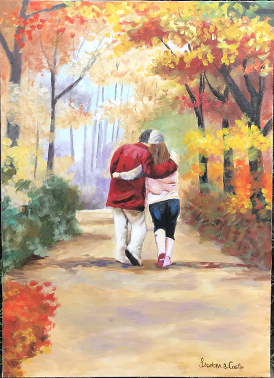 O Caminho - 50 x 70 - AST- 2018